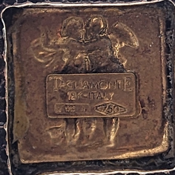 Tagliamonte 18K Yellow Gold & Sterling Psyche & Eros Bracelet #18556 - Picture 7 of 8